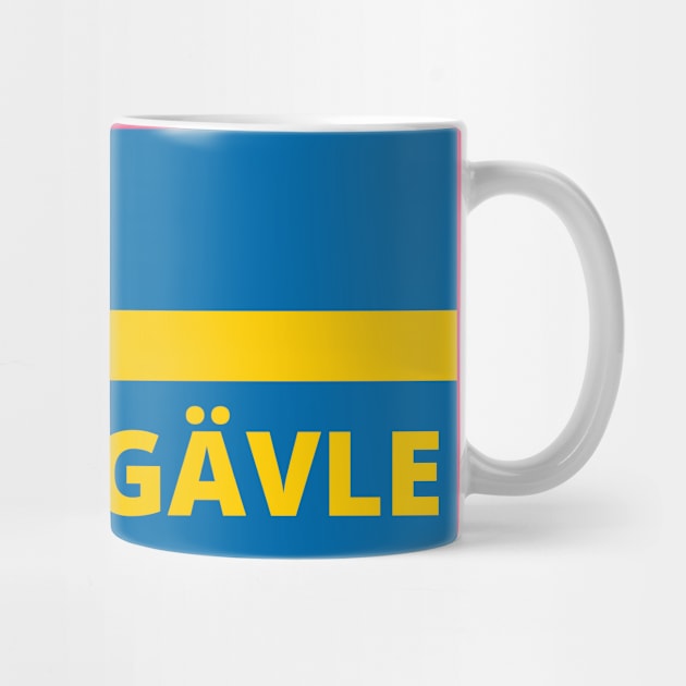 Gävle City in Swedish Flag by aybe7elf